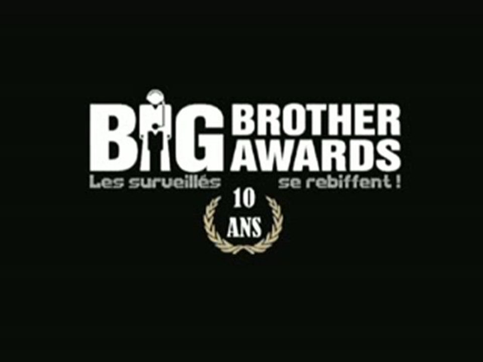 10 ans de Big Brother Awards ! 1de3