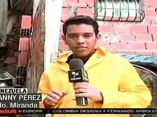 Damnificados venezolanos confían en que el Gobierno les dará nuevas viviendas