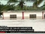 Autoridades venezolanas de salud toman medidas para evitar epidemias por las inundaciones
