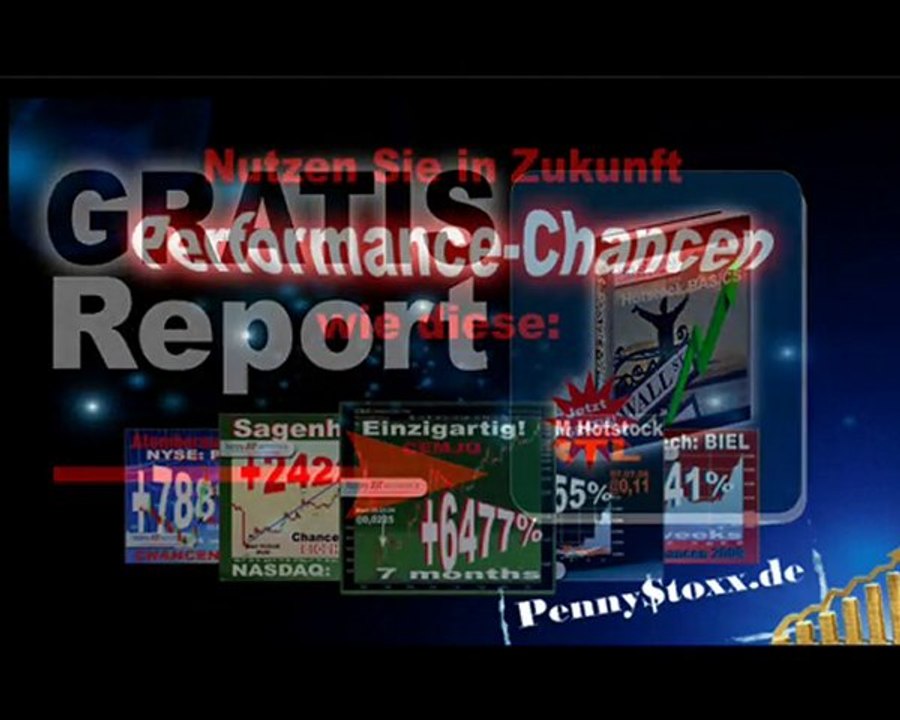 1000 Prozent mit Pennystocks-Aktienhandel! Gratis-Report!
