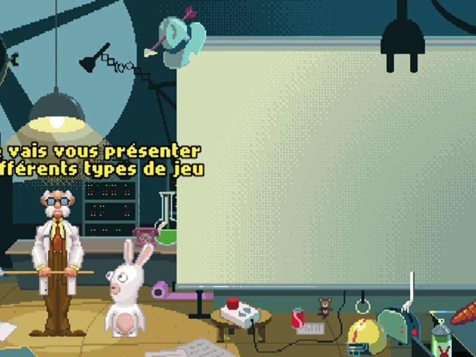 Les Lapins Crétins : Retour vers le Passé - Trailer 8 bits