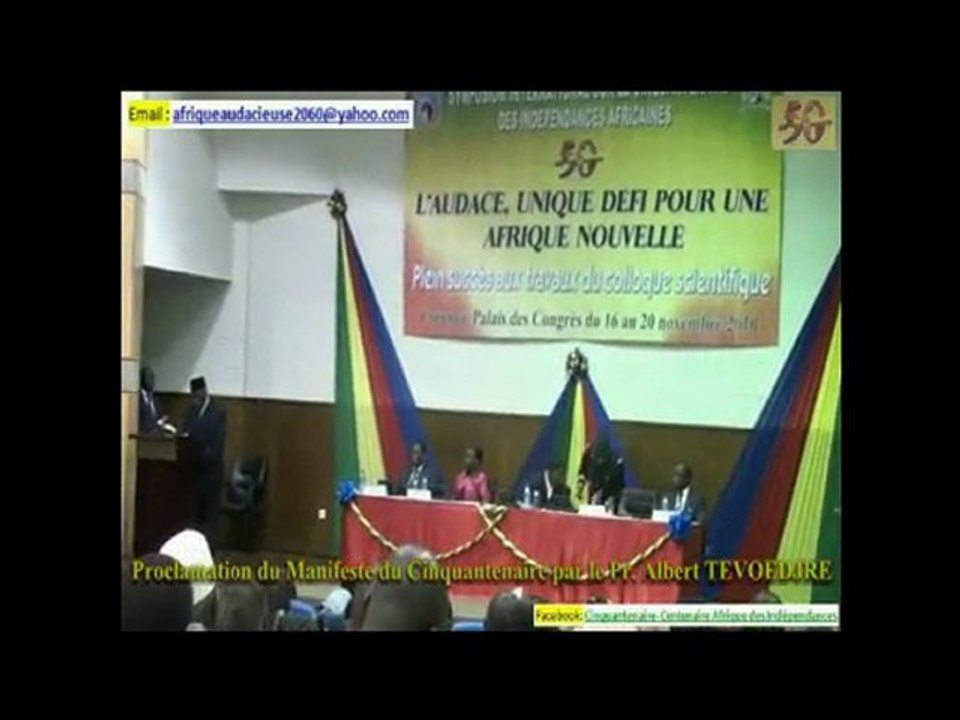 Manifeste Cinquantenaire  Indépendances Africaines (Part 3)
