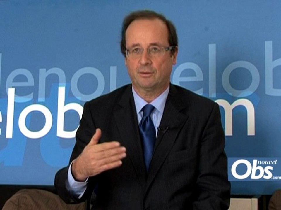 François Hollande : "Si je suis candidat..."