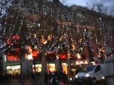 Champs Elysées à quelques jours de Noël