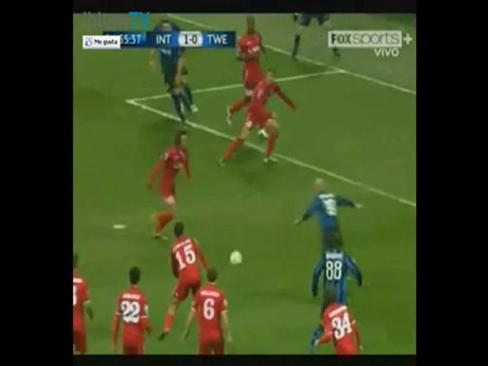 cambiasso  Inter Twente