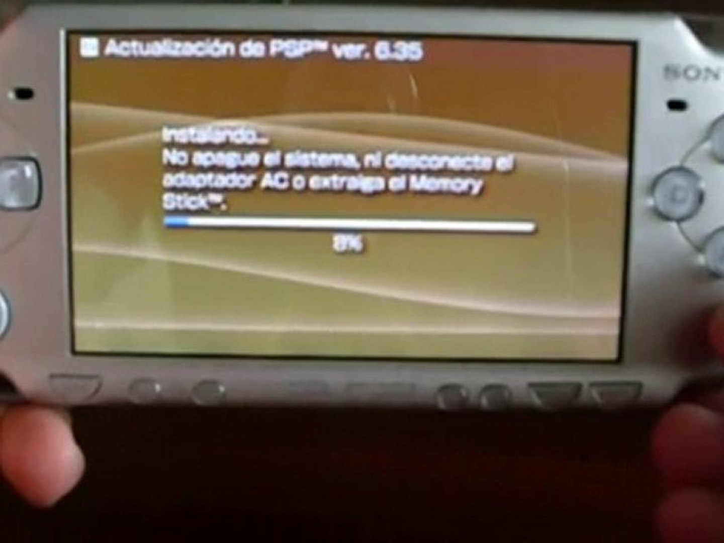 Actualización firmware 6.35 para PSP - Vídeo Dailymotion