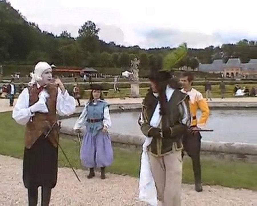 Escrime artistique : la Brette Noire à Vaux le Vicomte