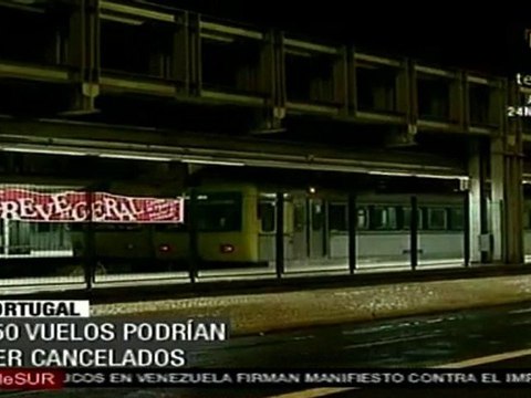 Los sindicatos portugueses confían en que la huelga general de este miércoles paralice al país