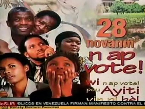 Elecciones haitianas se realizarán a pesar del cólera