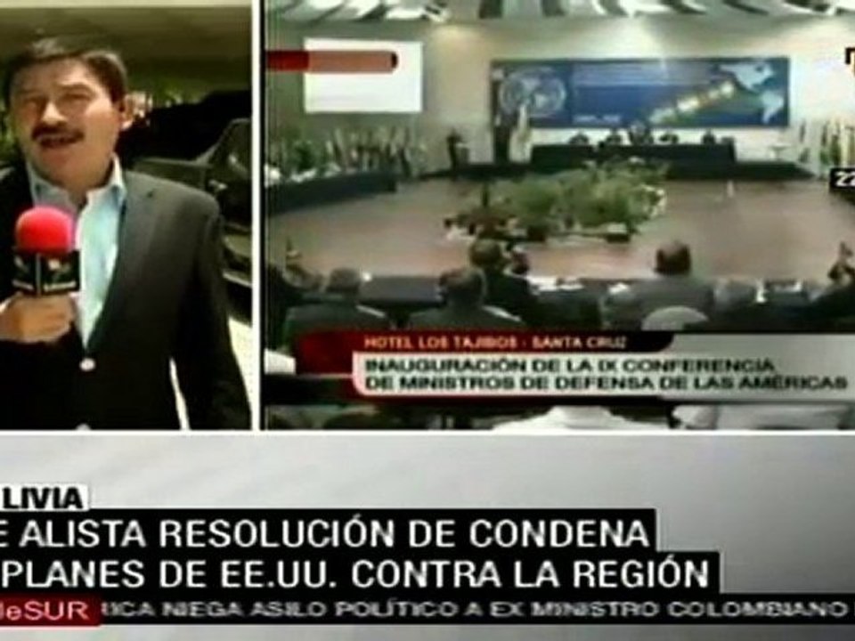 Ministros de Defensa del Continente evalúan posible condena a planes desestabilizadores de EEUU