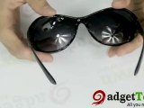 K00343-Fashionable Diamond Mirrorbracket Sunglasses Gradient