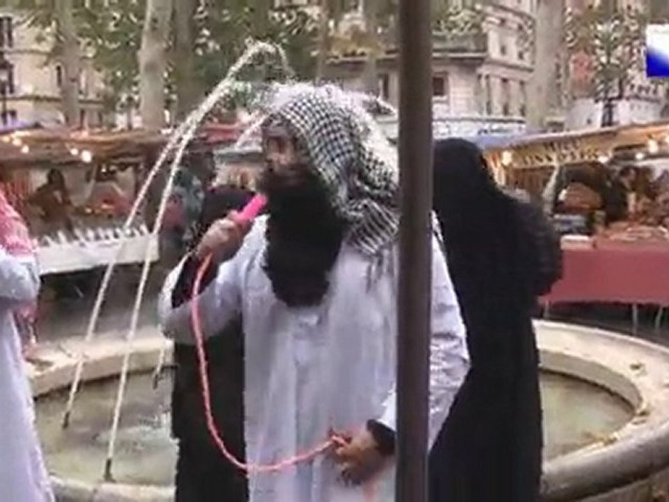 Théâtre de rue dans le 5ème arr. de Paris