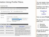 Web Analytics Training: Segmentation Using Profile Filters