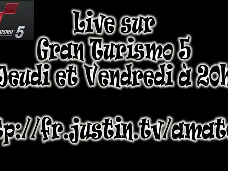 [Nounours-Annonce] Live Gran Turismo 5 GT5 [PS3]