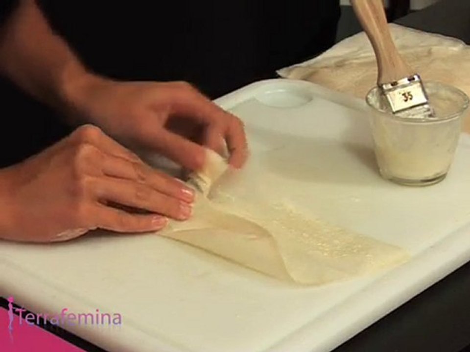 Recette : Nems au chocolat et leur sauce caramel