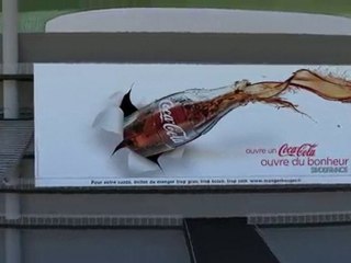 Le Stade de France aux couleurs de Coca-Cola