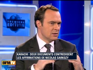 Karachi : Nicolas Sarkozy a menti