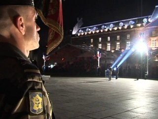 Cérémonie d'installation de la 2e BB à Strasbourg