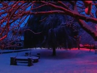 Early snow covers Britain