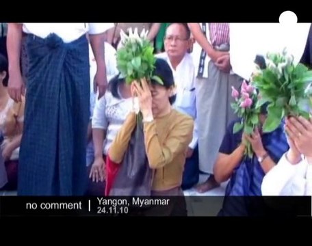 Aung Suu Kyi to meet son after 10 years - no comment