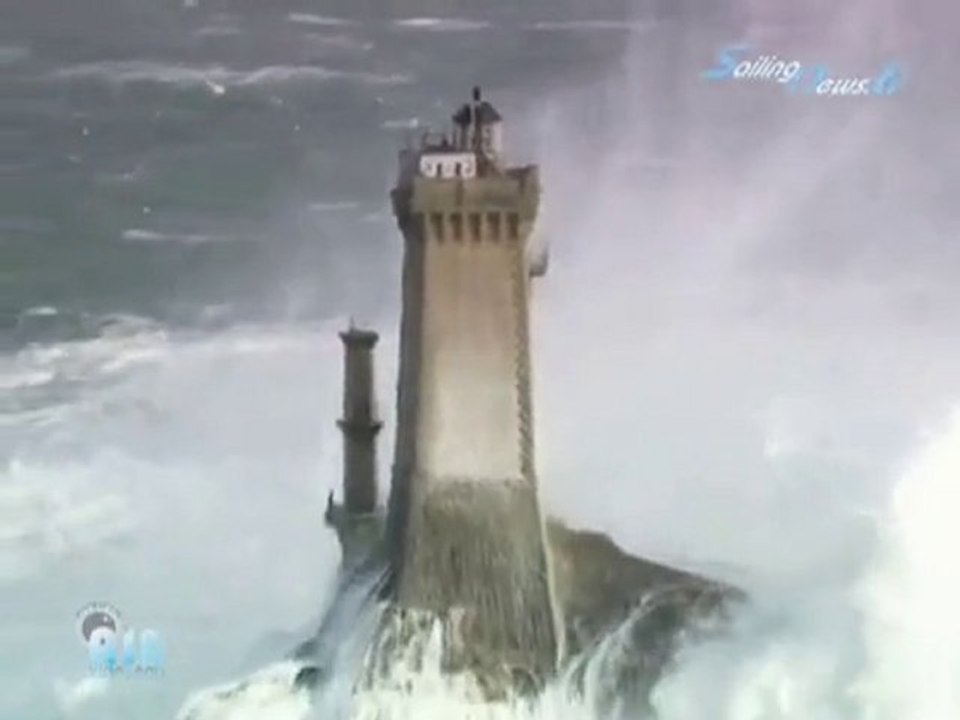 Tempête sur la pointe de Bretagne