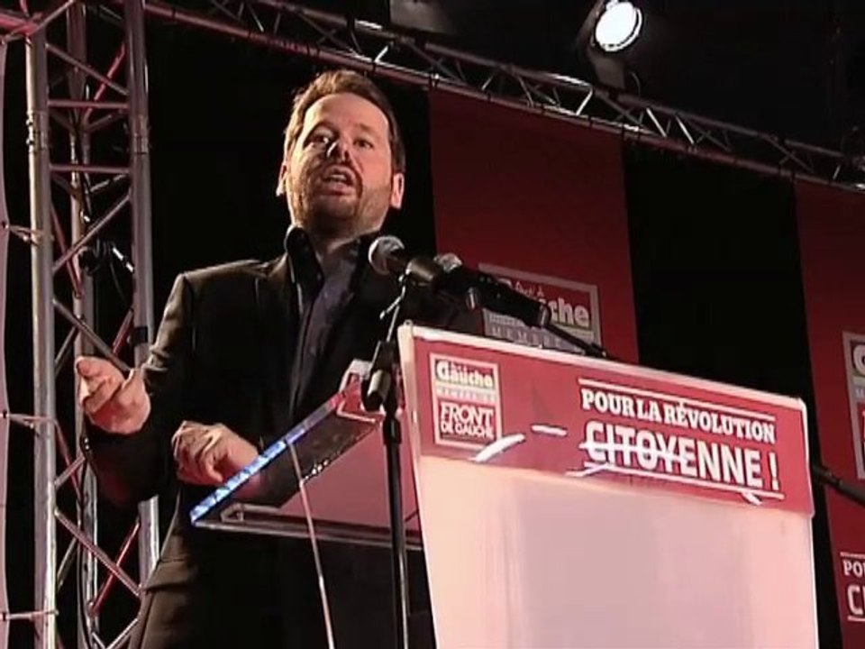 François Delapierre au Congrès du PG : orientation politique