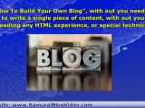 How To Build Your Own Blog