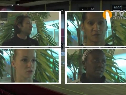 L'équipe de volley ball féminin d'Amiens Longueau Métropole