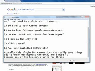 Install NoScript on Google Chrome!
