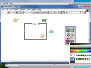 Adding Color to VI Front Panel & Diagram 🎨