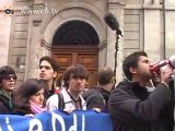 No Gelmini. La protesta degli studenti arriva a Montecitorio