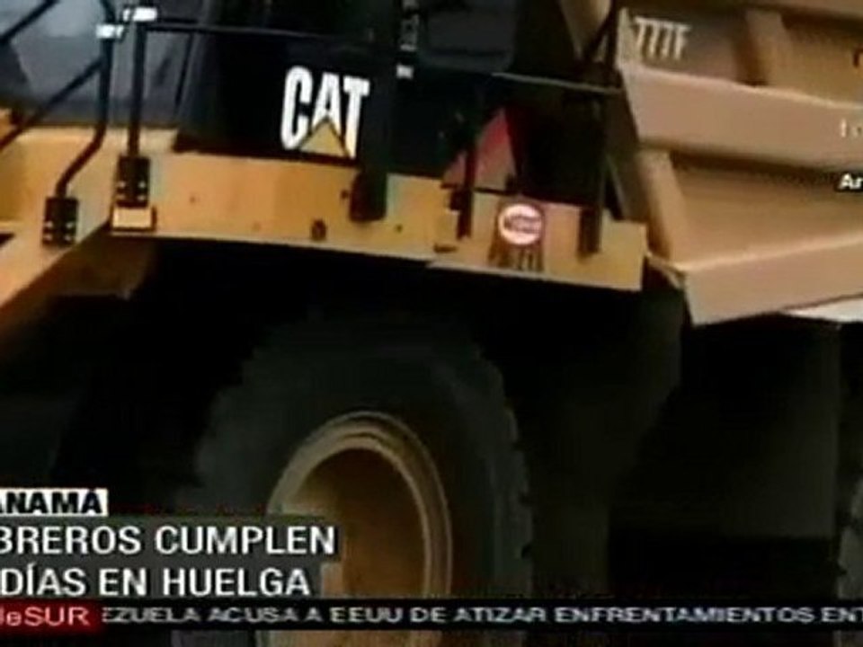 Obreros del Canal de Panamá cumplen 6 días en huelga