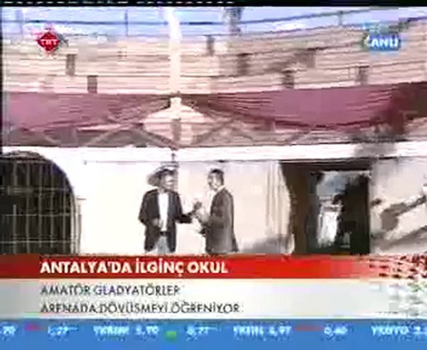 Gladyatörler Serik'te