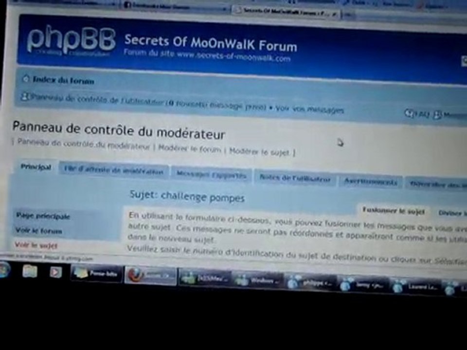 tuto fusionner les messages pour som