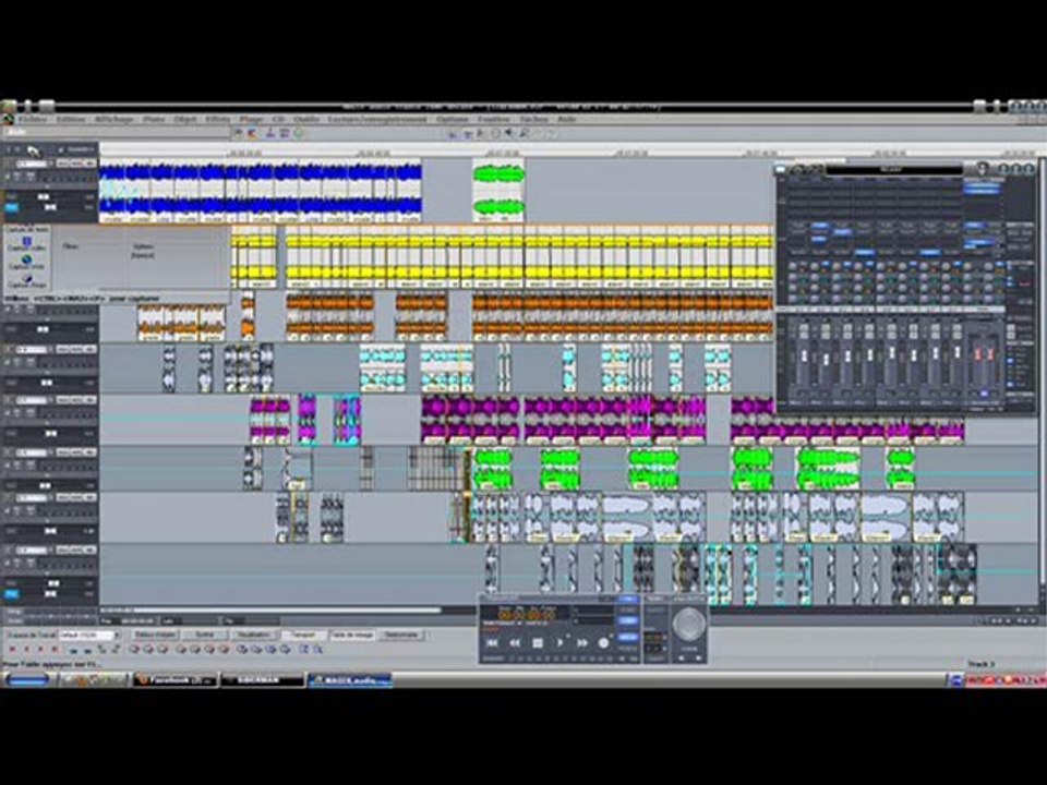 sampler, magix audio studio, siberman delio, montage audio