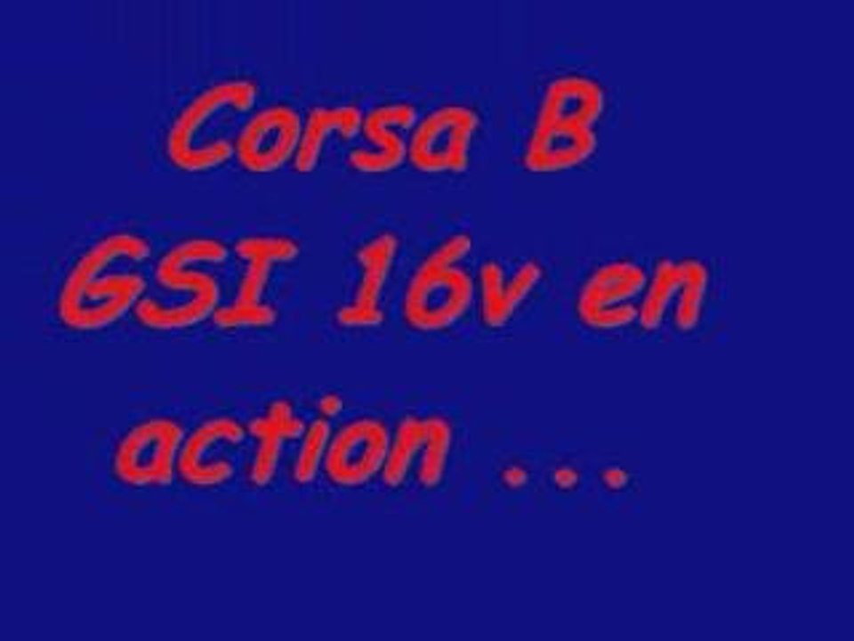 Corsa B GSI16v