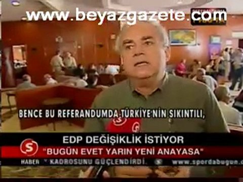 4 Eylül 2010 - EDP Bugün EVET Yarın Yeni Anayasa Forumu