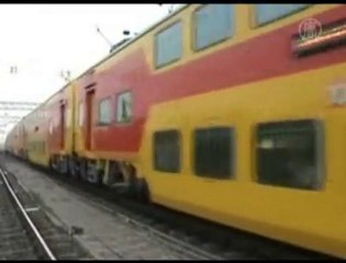 India’s First Air-Conditioned Double-Decker Train Unveiled