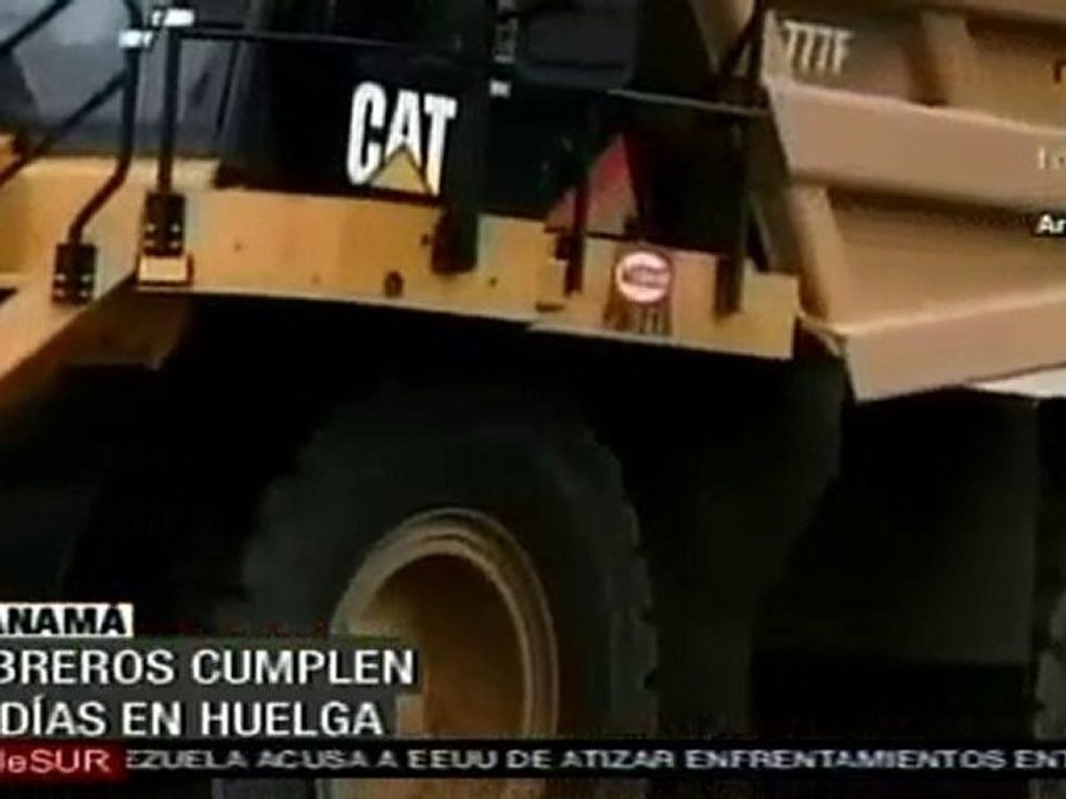 Obreros del Canal de Panamá cumplen 6 días en huelga