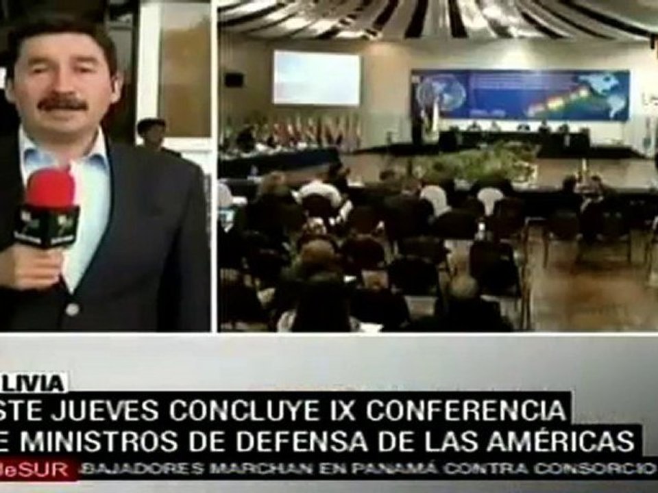Declaración final de Ministros de Defensa podría incluir condena a bases extranjeras en Sudamérica