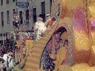 New Orleans Mardi Gras 1941 in color