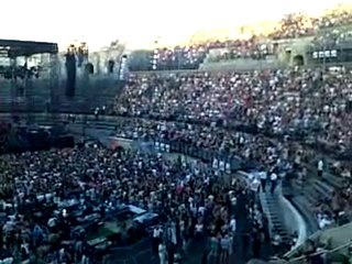hola concert de pink arène de Nimes