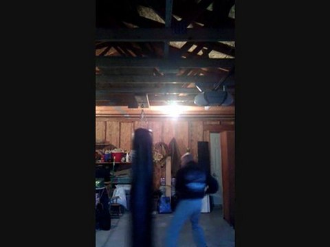 Irish Stick Fighting - Solo Bag Work