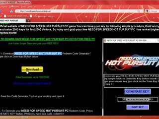 NEED FOR SPEED PC KEYS 100% WORKING GUARANTEE
