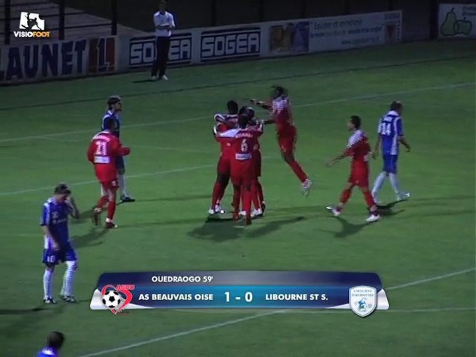 AS Beauvais Oise 2-1 FC Libourne St Seurin (30/08/2008)