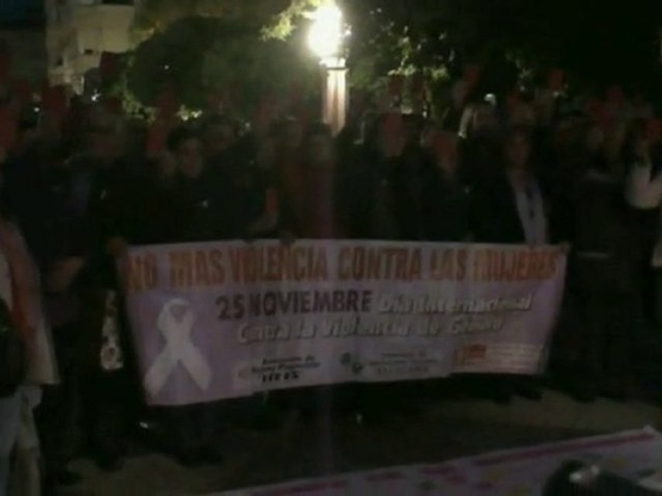 CONCENTRACION CONTRA LA VIOLENCIA DE GENERO