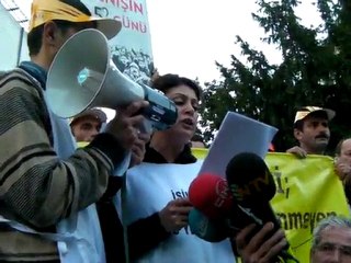 2. tekel direnişçilerine saldırıyı protesto 2 açıklama