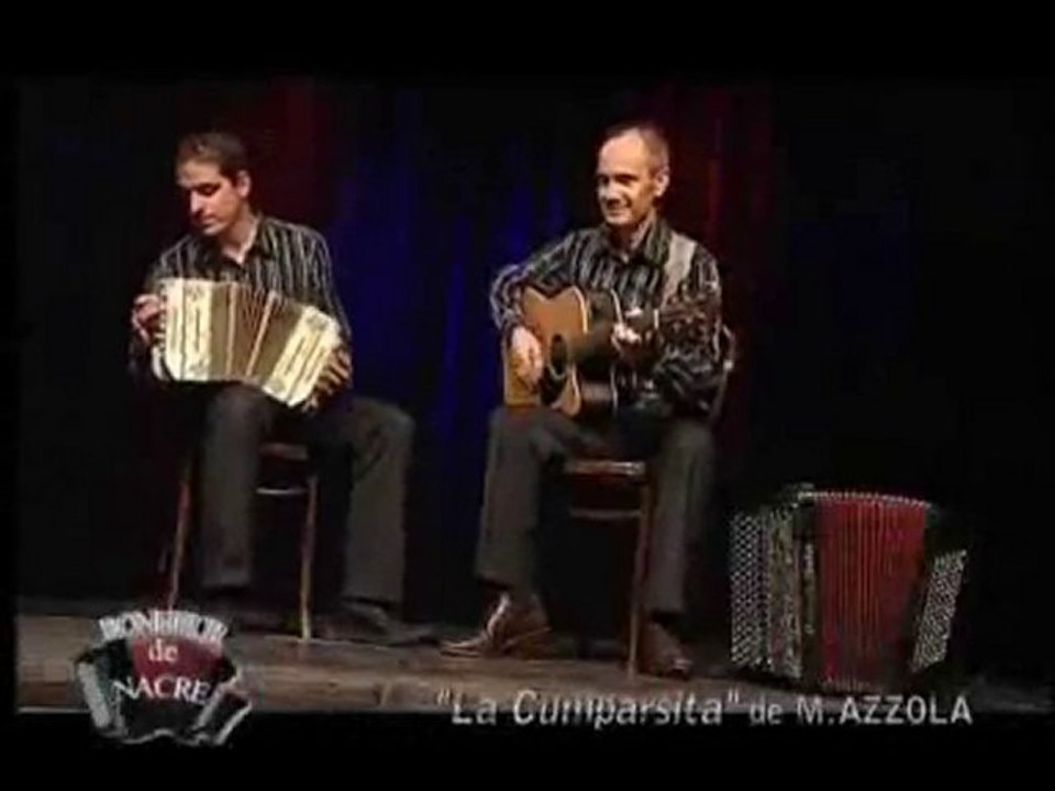 La cumparsita (tango) au bandonéon sur LMTV Silvère Burlot