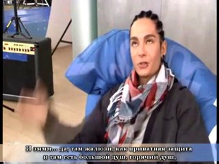 Bravo.de:interview with Tom Kaulitz Reebok /1(russian subs)