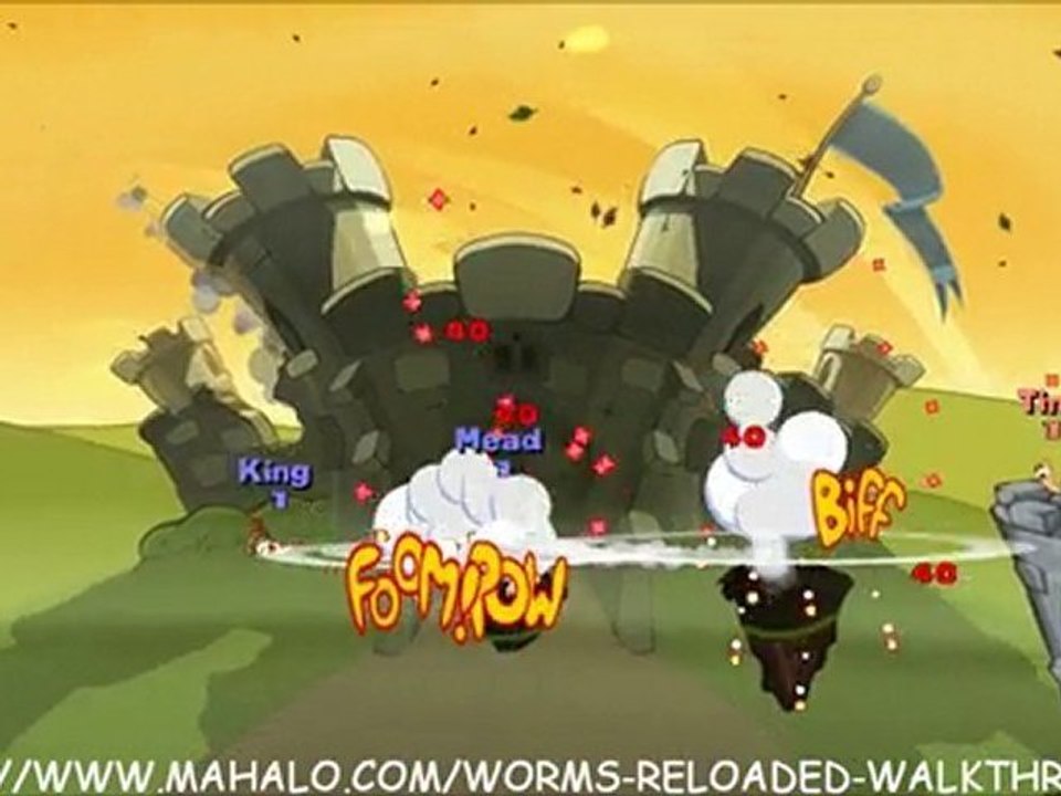 Worms Reloaded Walkthrough - Mission 8